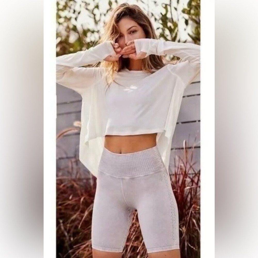 NWOT Free People Movement Good Karma Shorts